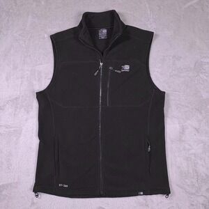 Karrimor KS-300 Fleece‎ Gilet Vest Black Men's XL Full Zip Outdoor Gorpcore UK